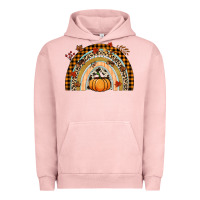 Pigment Salmon Fall rainbow pumpkin Urban Hoodie - NancyCooperArtShop
