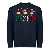 Navy mexico gnome Heavyweight Sweatshirt - CowhideDigitalArt