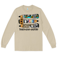 Mushroom western pencils teach love inspire Long Sleeve Tee - JahusDesignShop