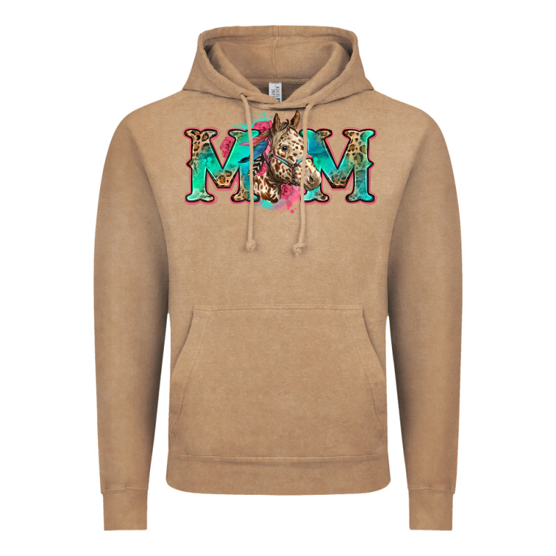 Mom Horse Vintage Hoodie by Zillion Design Studio | Teevron