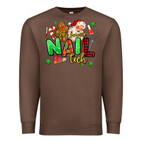 Chestnut santas favorite nail tech Premium Sweatshirt - MaliasSmallBusiness