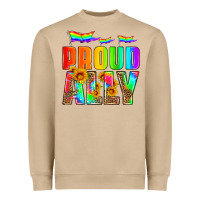 Mushroom proud ally Heavyweight Sweatshirt - HRA Design Shop