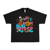 Black afro wife mom nurse Urban Heavy Tee - AdoDesignShop