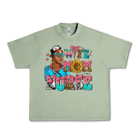 Oil Green afro wife mom nurse Urban Heavy Tee - AdoDesignShop