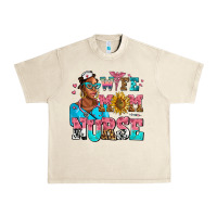 Sandshell afro wife mom nurse Urban Heavy Tee - AdoDesignShop