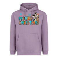 Lavender western merry christmas Heavyweight Hoodie - MaliasSmallBusiness