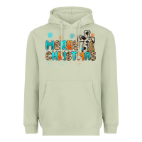 Matcha western merry christmas Heavyweight Hoodie - MaliasSmallBusiness