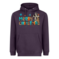 Plum western merry christmas Heavyweight Hoodie - MaliasSmallBusiness