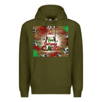 Army Green you serious clark christmas tree Premium Hoodie - Jasminsmagicworld