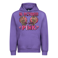 Tulip in october we wear pink skeleton Urban Hoodie - texasbilliewilder
