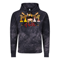 Cloud Black mom of both baseball and softball messy bun Vintage Hoodie - Zillion Design Studio
