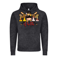 Vintage Black mom of both baseball and softball messy bun Vintage Hoodie - Zillion Design Studio