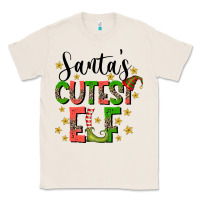 Natural santas cutest elf Classic Tee - CowhideDigitalArt