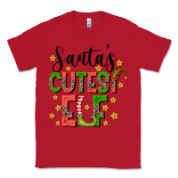 Red santas cutest elf Classic Tee - CowhideDigitalArt