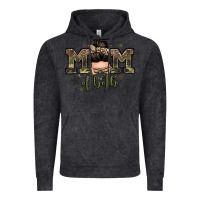 Vintage Black mom of both boys messy bun Vintage Hoodie - Zillion Design Studio