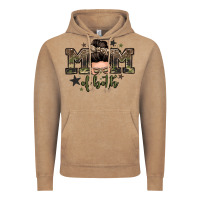 Vintage Coffee mom of both boys messy bun Vintage Hoodie - Zillion Design Studio