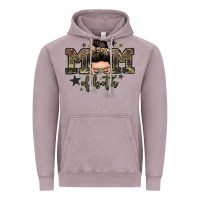 Vintage Zinc mom of both boys messy bun Vintage Hoodie - Zillion Design Studio