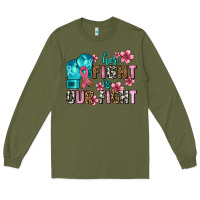 Army Green her fighting is our fight Long Sleeve Tee - AdoDesignShop