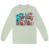 Matcha her fighting is our fight Long Sleeve Tee - AdoDesignShop