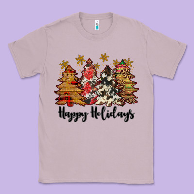 Happy Holidays Classic Tee Designed By Jahusdesignshop