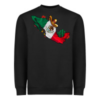 Black mexico Heavyweight Sweatshirt - CowhideDigitalArt