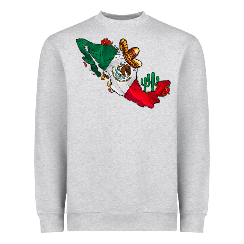 Mexico Heavyweight Sweatshirt by CowhideDigitalArt | Teevron