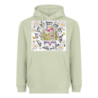 Matcha god says you are inflated Heavyweight Hoodie - MaliasSmallBusiness