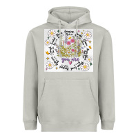 Moon Dust god says you are inflated Heavyweight Hoodie - MaliasSmallBusiness