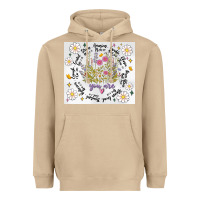 Mushroom god says you are inflated Heavyweight Hoodie - MaliasSmallBusiness