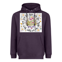 Plum god says you are inflated Heavyweight Hoodie - MaliasSmallBusiness