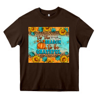 Chocolate Brown Tis' The Season To Be Grateful Heavy Core Tee - Artiststas