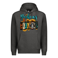 Charcoal Heather yeehaws and hellnaws Premium Hoodie - Jasminsmagicworld