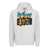 Dove Grey yeehaws and hellnaws Premium Hoodie - Jasminsmagicworld