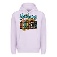 Lilac yeehaws and hellnaws Premium Hoodie - Jasminsmagicworld