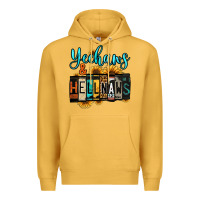 Mustard yeehaws and hellnaws Premium Hoodie - Jasminsmagicworld