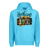 Ocean Blue yeehaws and hellnaws Premium Hoodie - Jasminsmagicworld