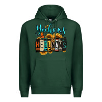 Sports Green yeehaws and hellnaws Premium Hoodie - Jasminsmagicworld
