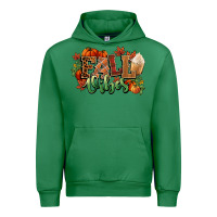 Emerald Fall vibes pumpkins Urban Hoodie - NancyCooperArtShop
