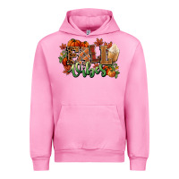 Fuchsia Pink Fall vibes pumpkins Urban Hoodie - NancyCooperArtShop