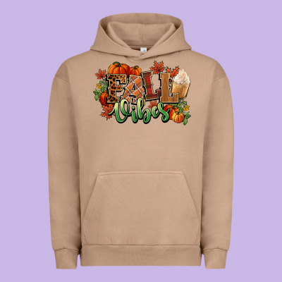 Fall Vibes Pumpkins Urban Hoodie Designed By Nancycooperartshop