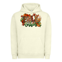 Pigment Pistachio Fall vibes pumpkins Urban Hoodie - NancyCooperArtShop