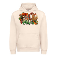 Sandshell Fall vibes pumpkins Urban Hoodie - NancyCooperArtShop