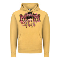Vintage Mustard mom of both messy bun Vintage Hoodie - Zillion Design Studio