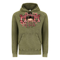 Vintage Olive mom of both messy bun Vintage Hoodie - Zillion Design Studio