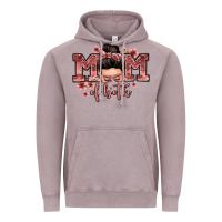 Vintage Zinc mom of both messy bun Vintage Hoodie - Zillion Design Studio