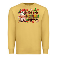 Antique Gold this is my  christmas pyjama Premium Sweatshirt - MaliasSmallBusiness