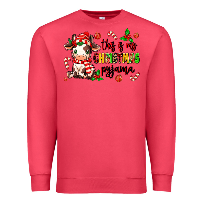 This Is My  Christmas Pyjama Premium Sweatshirt by MaliasSmallBusiness | Teevron