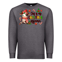 Charcoal Heather this is my  christmas pyjama Premium Sweatshirt - MaliasSmallBusiness