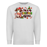 Dove Grey this is my  christmas pyjama Premium Sweatshirt - MaliasSmallBusiness