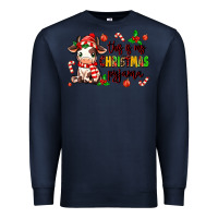 Navy this is my  christmas pyjama Premium Sweatshirt - MaliasSmallBusiness